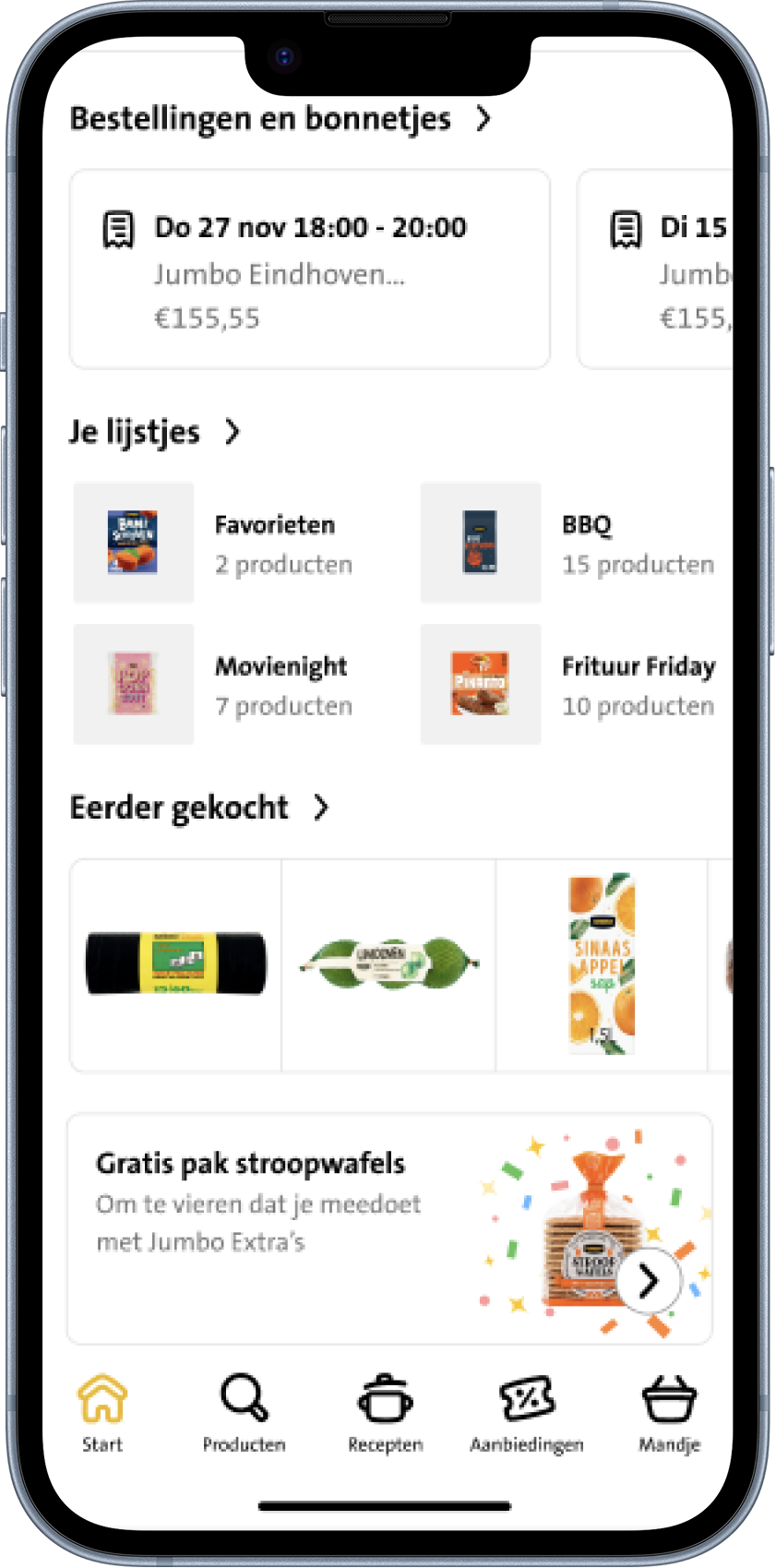 Mijn Jumbo hub, alternative version