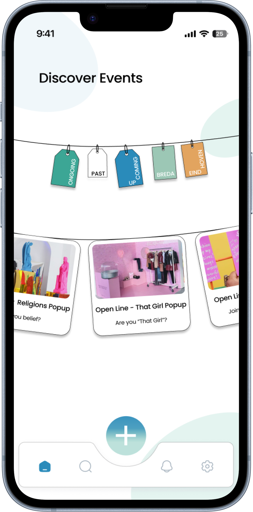Open Line screen 1