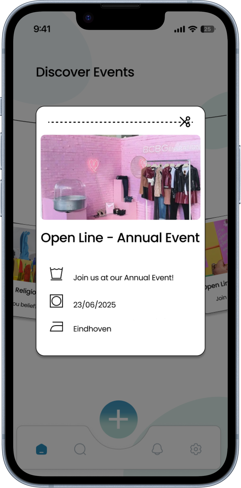 Open Line screen 2