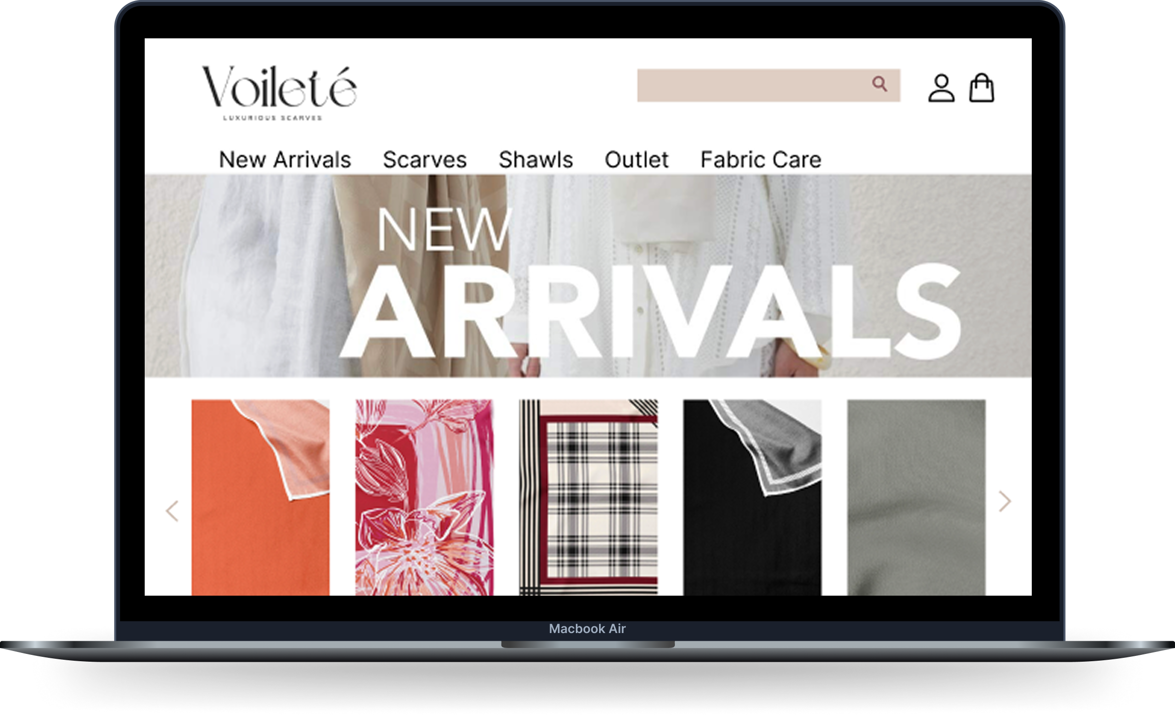 Voileté Home Page